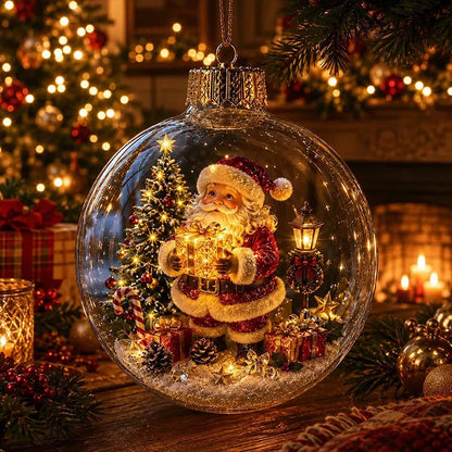 🌈🌈 Világító karácsonyi dioráma dekoráció – varázslatos ünnepi jelenet, amely melegséget és örömöt hoz otthonodba 🎁🌲