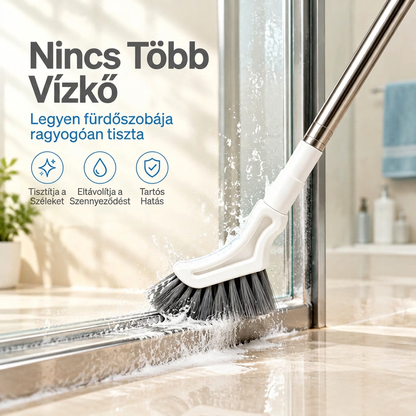 🔥🔥Teleszkópos fugatisztító kefe 🧹 – Hosszú nyéllel, csempékhez és fugákhoz ✨
