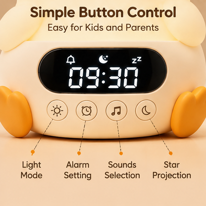 🦆 KYARANO Cute Duck Kids Alarm Clock
