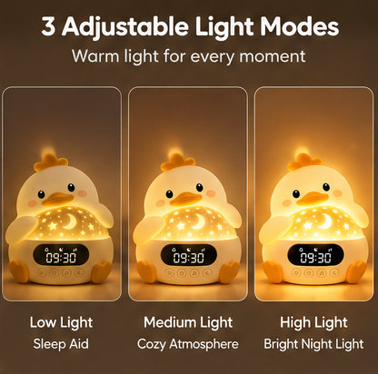 🦆 KYARANO Cute Duck Kids Alarm Clock