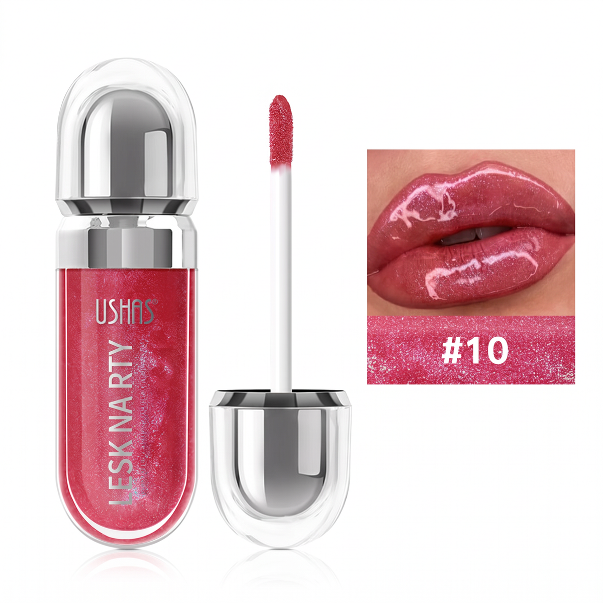 💄✨ Magasfényű szájfény – Hosszan tartó ragyogás, puha és hidratált ajkak