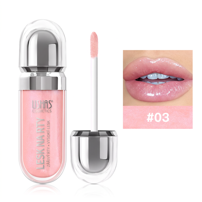 💄✨ Magasfényű szájfény – Hosszan tartó ragyogás, puha és hidratált ajkak