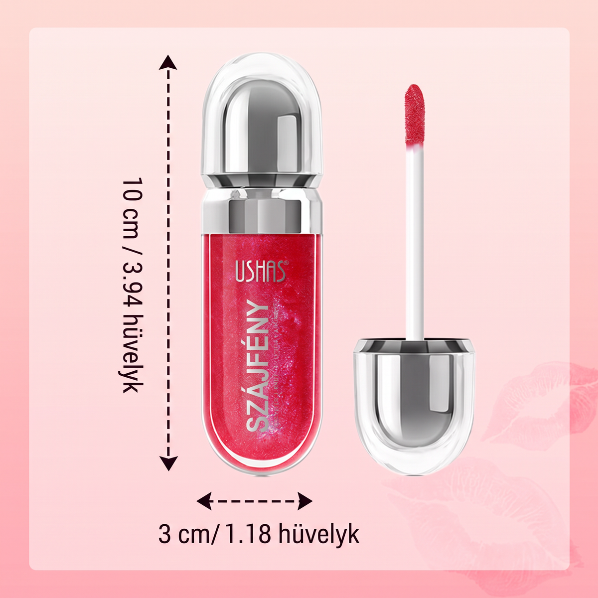 💄✨ Magasfényű szájfény – Hosszan tartó ragyogás, puha és hidratált ajkak