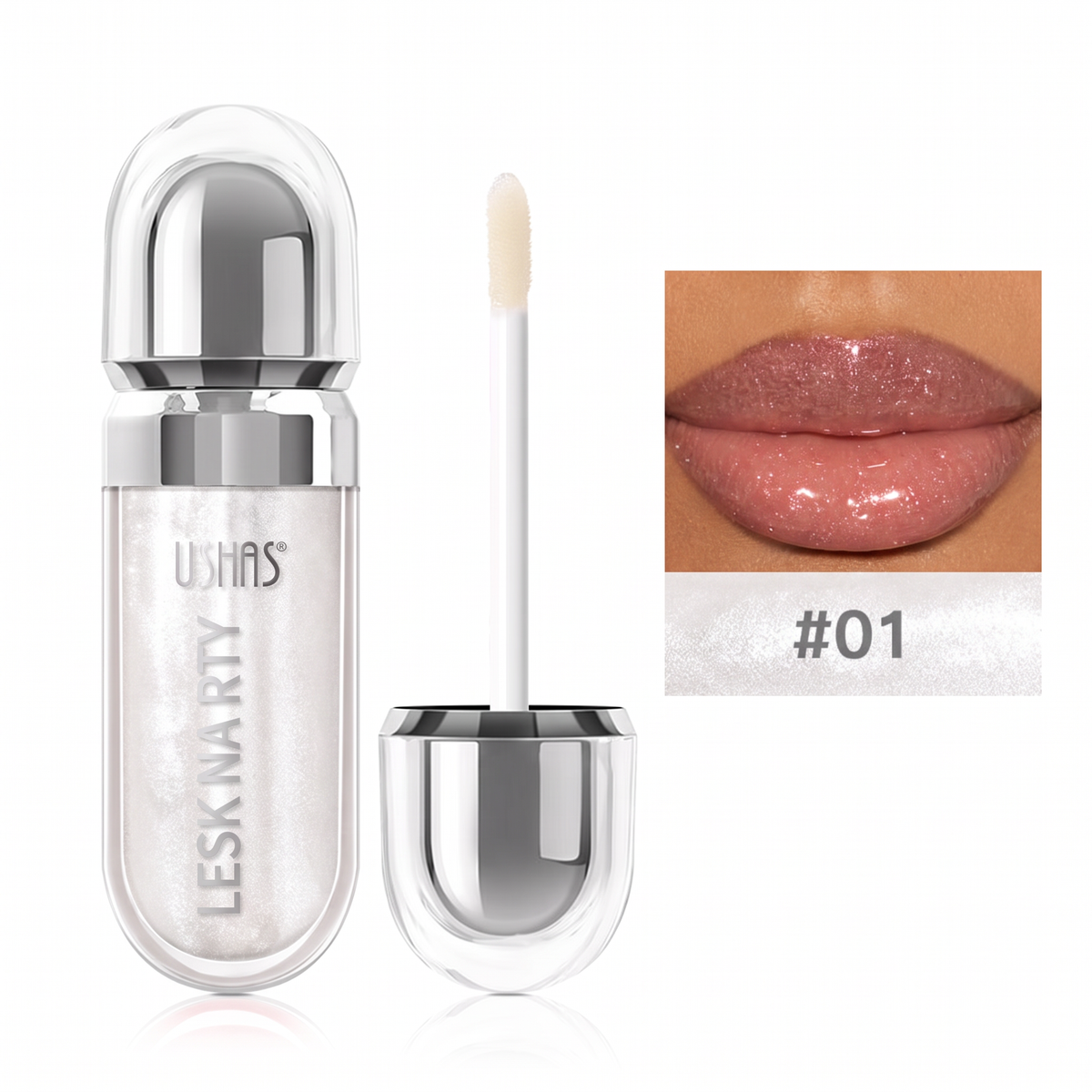 💄✨ Magasfényű szájfény – Hosszan tartó ragyogás, puha és hidratált ajkak