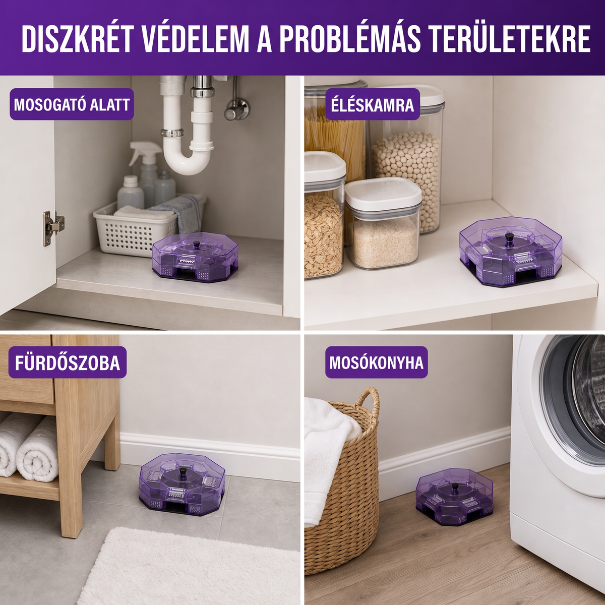 🏠 Újrahasználható, vegyszermentes csótánycsapda spray nélkül