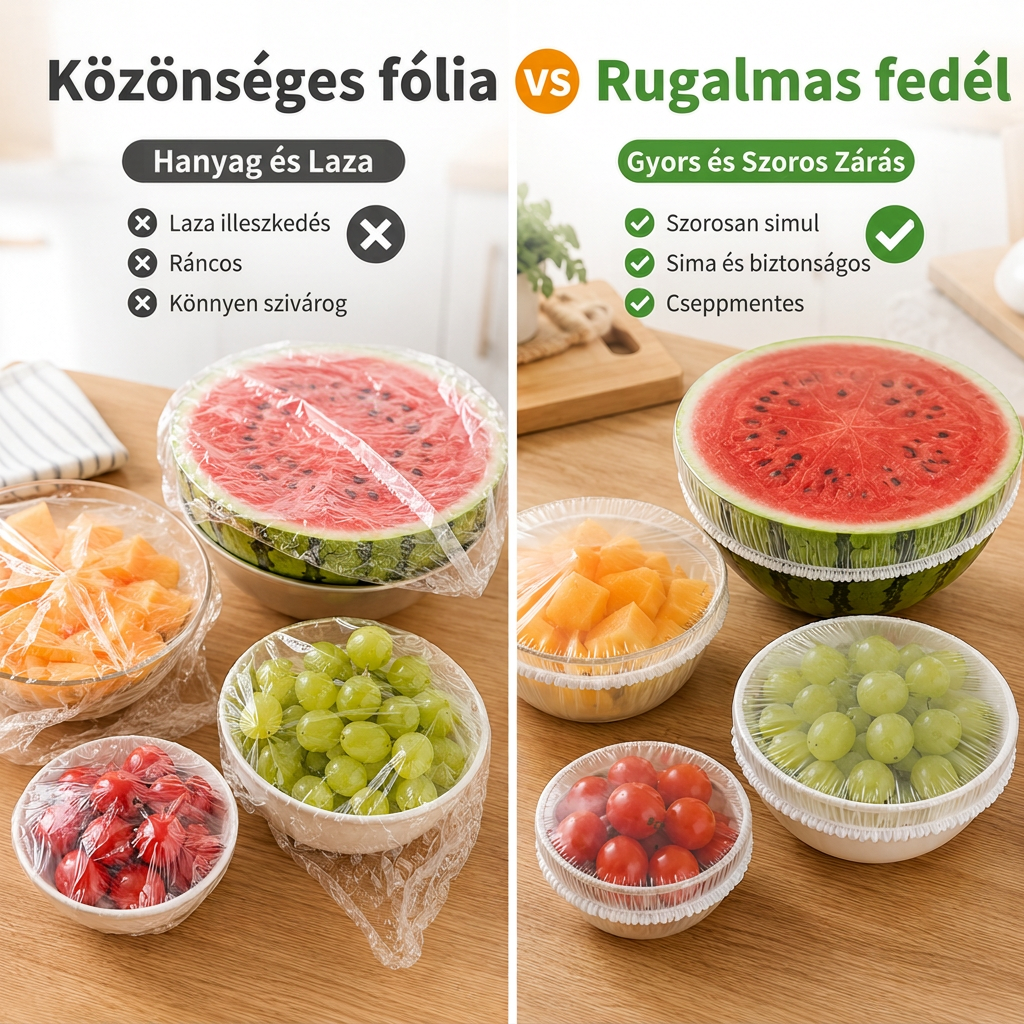 🔥🔥Rugalmas ételtakarók tálakhoz és tányérokhoz – újrahasználható, átlátszó és nyújtható fedők az ételek frissen tartásához 🥗✨