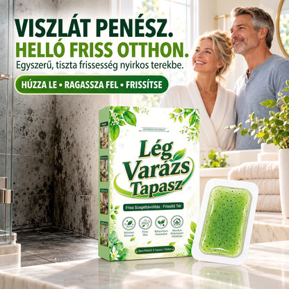🔥 Utolsó nap 50% kedvezménnyel! 6 db penészeltávolító tapasz – növényi összetevőket tartalmazó párnák a penész eltávolítására.