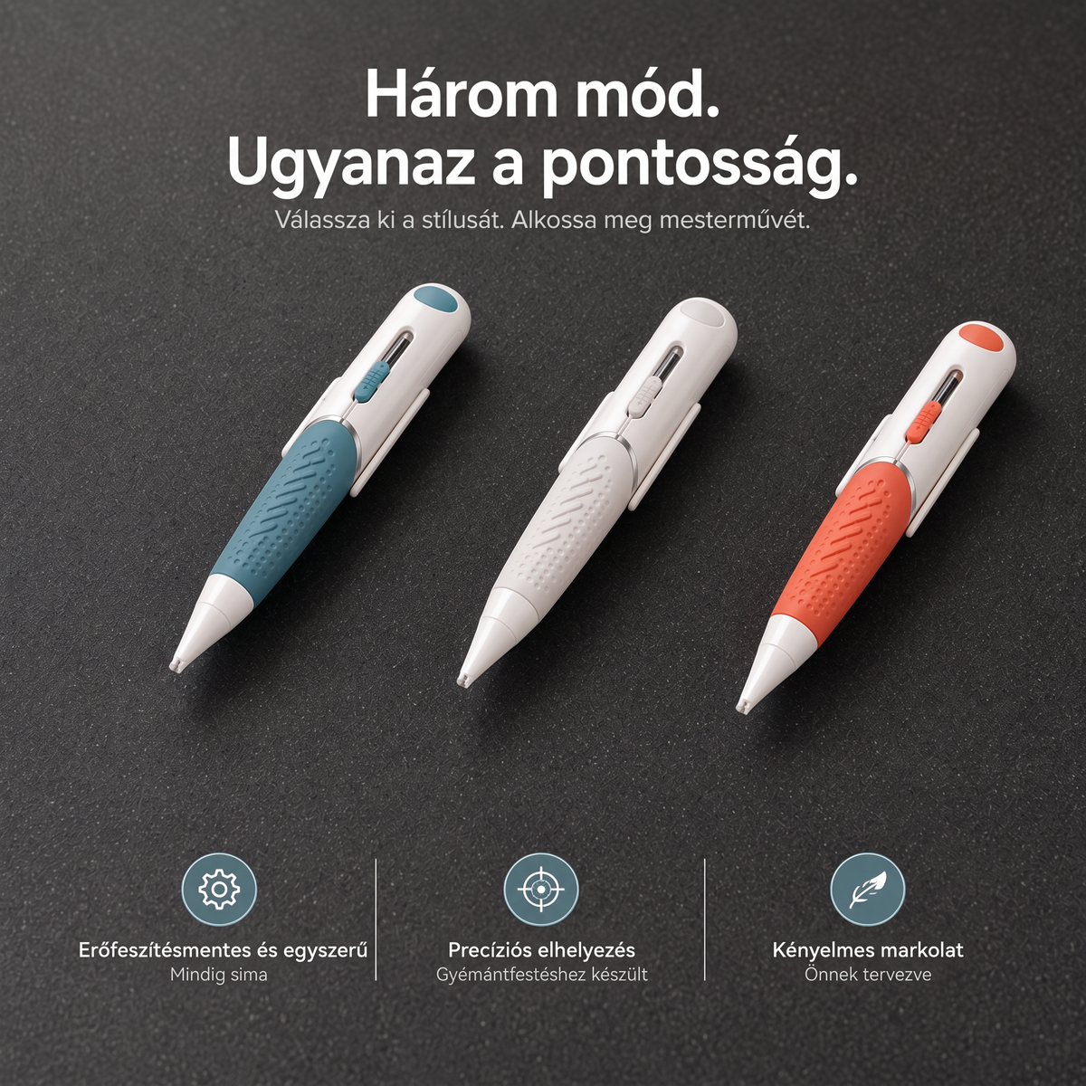 🌈🌈Automata gyémántfestő toll – precíziós gyöngyadagoló 5D gyémántfestéshez és kreatív alkotáshoz