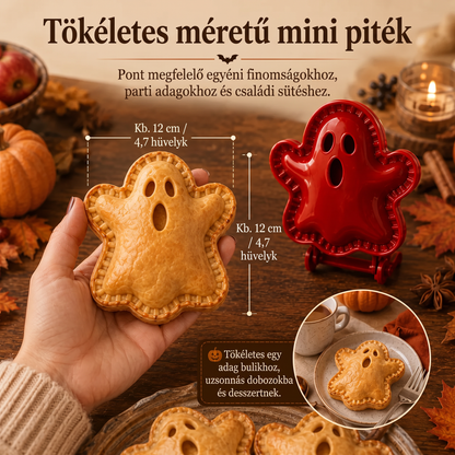 🎃 8 darabos Halloween mini piteformázó készlet