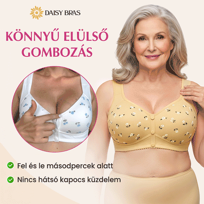Daisy Bra – UTOLSÓ NAP – 80% KEDVEZMÉNY – Kényelmes, elöl kapcsos melltartó