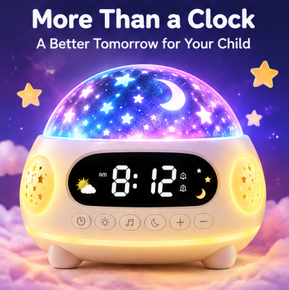 🌌 KYARANO Kids Star Projector Alarm Clock