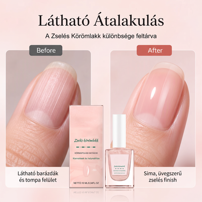 🔥🔥 Simító és ápoló körömlakk – Természetes rózsaszín gyöngyházfény💅