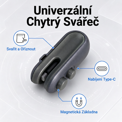 Vitalisys® Hordozható újratölthető tasaklezáró – 2 az 1-ben USB-C mini lezáró és vágó eszköz 💎