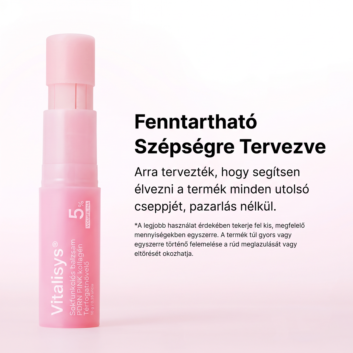 🔥🔥 Vitalisys® Koreai PDRN rózsaszín kollagénes dúsító balzsam