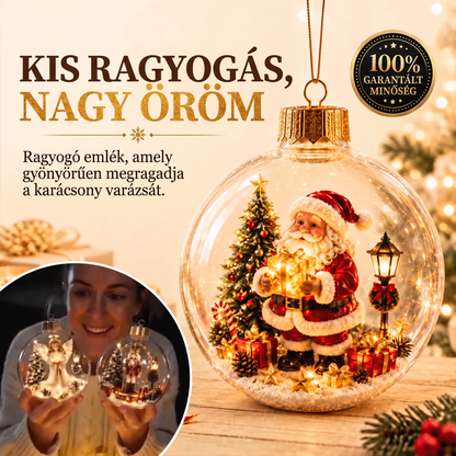 🌈🌈 Világító karácsonyi dioráma dekoráció – varázslatos ünnepi jelenet, amely melegséget és örömöt hoz otthonodba 🎁🌲