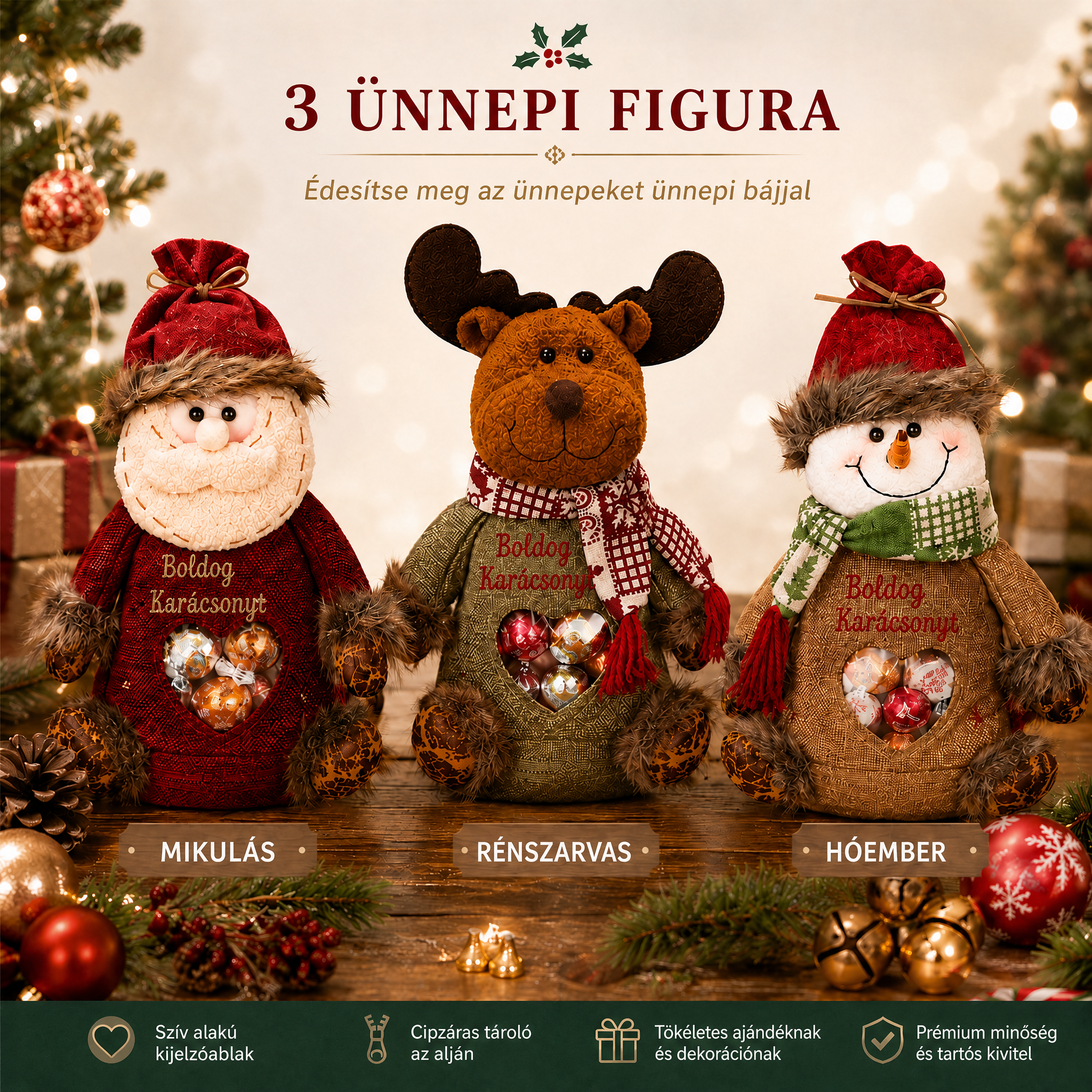 🎄 Minden stílus (3 darabos csomag)
