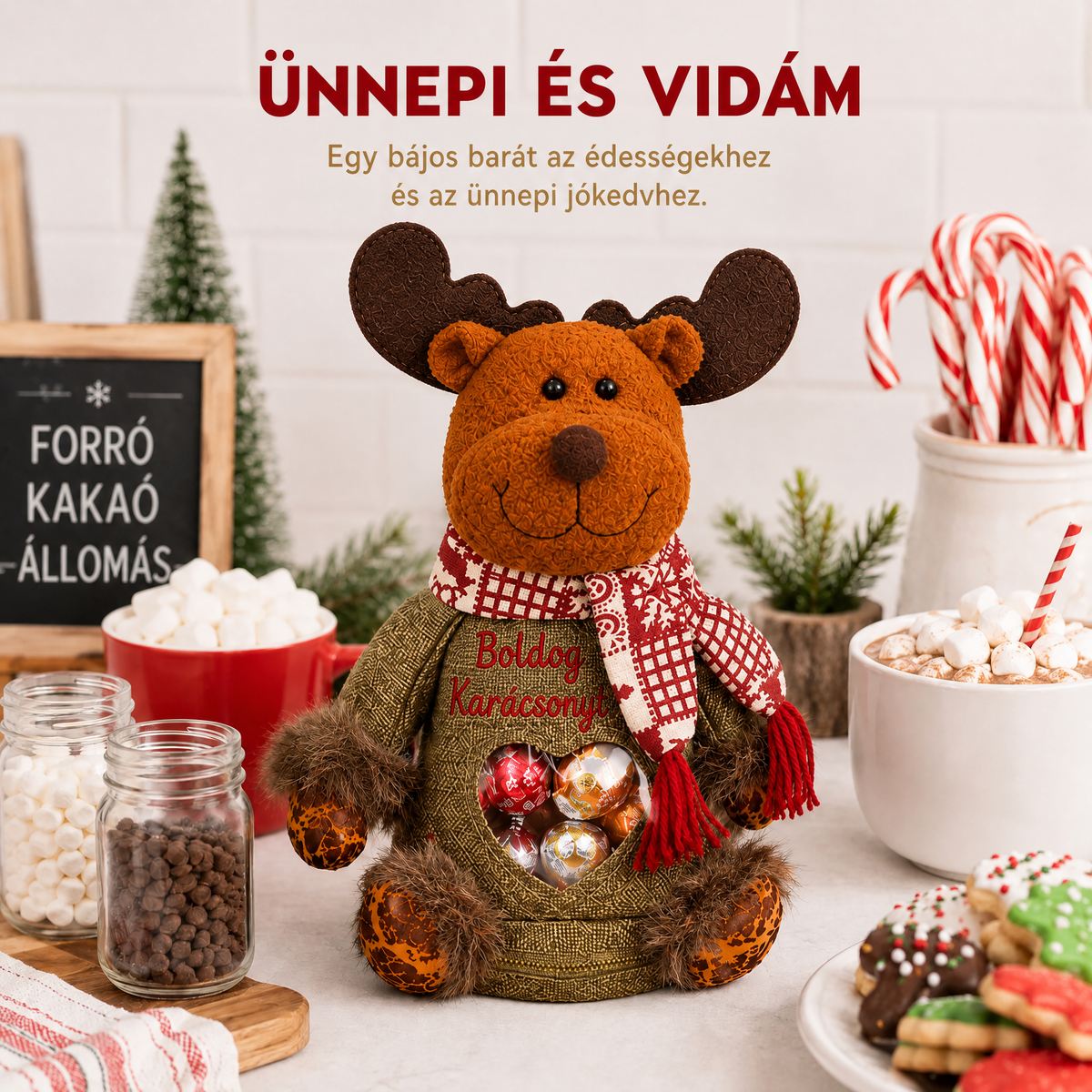 🌈🌈Karácsonyi ajándéktasakok cipzáras záródással🎁🎄