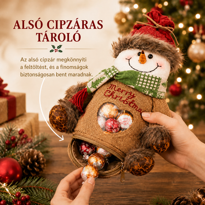 🌈🌈Karácsonyi ajándéktasakok cipzáras záródással🎁🎄